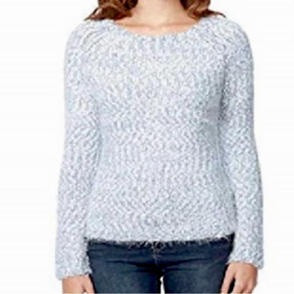 Buffalo by David Bitton‎ Pullover Sweater Long Sleeve, White/Gray​​